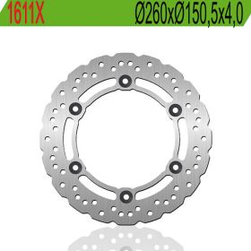 Disco freno anteriore NG lato destro 6 fori da 10,25mm per KYMCO
