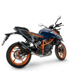GPR GP-Revo Slip-On Exhaust approved black titanium for KTM Duke 390