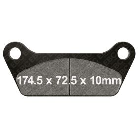 Pastiglie freno EBC FA079V per Harley Davidson