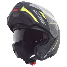 SCHUBERTH C5 Omega Modularer Helm gelb schwarz