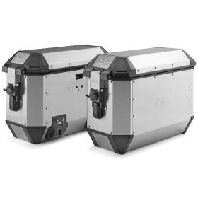 GIVI ALASKA Side cases kit aluminum for YAMAHA Tracer 9 / GT / GT+