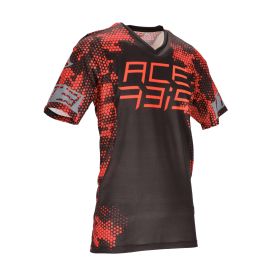 Trikot ACERBIS MTB DRAKARIS schwarz/rot