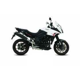 MIVV Sound Black Slip-On Auspuff für TRIUMPH Tiger 1050 2013-2016