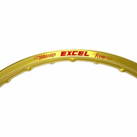 EXCEL Rim 2.15x19 Yellow 36 Holes Yellow Aluminum