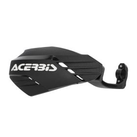 ACERBIS Garde-mains ouverts Noir/Blanc Linéaire
