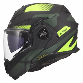 Modular helmet LS2 FF901 ADVANT X NOVA black yellow fluo