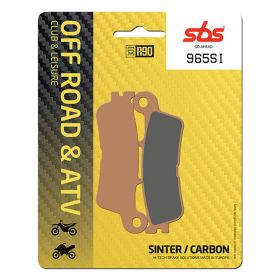 Jeu de plaquettes de frein tout-terrain SBS 965SI en composé fritté