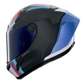 Casco integrale NOLAN X-804 RS Ultra Carbon Gemini 365 bianco blu