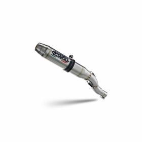 GPR genehmigte Slip-On Auspuff Deeptone Inox für Honda Cbr 500 R Euro5+