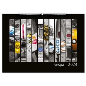Calendario Colorkey motivo scooter VESPA 2024 Limited Edition