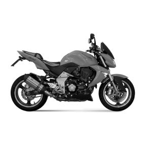MIVV Slip-on Doppel-Auspuff genehmigt aus Edelstahl für KAWASAKI Z 1000 2007-2009