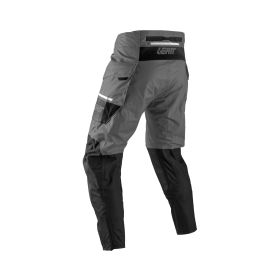 Pantalon moto LEATT ADV Rally 7.5 HydraDri Iron gris imperméables