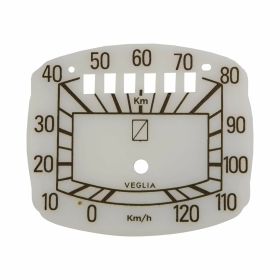 PASCOLI White Speedometer Dial 120km/h