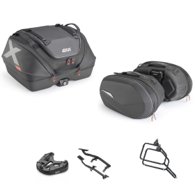 GIVI X-LINE Topcase ST609+ Tasche schwarz 40/25L für HONDA CB A HORNET