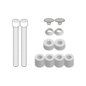 Kit montaggio telai laterali GIVI 8719KIT con portapacchi