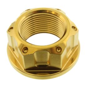 JMP M24x1.5 Gabelachsschraube Edelstahl A4 Gold