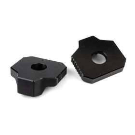 STR8 black chain adjuster pair RIEJU MRT