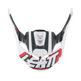 LEATT motorcycle helmet visor for GPX helmet black/white/red size S/XS