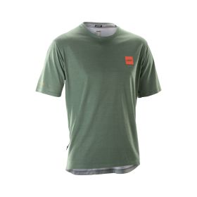 LEATT Endurance 2.0 T-shirt VTT Vert Menthe TENCEL™ Lyocell Respirant Slim