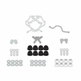 Portavaligie laterale KAPPA KL One-Fit Monokey Cam-Side per BMW R 1300 GS Adventure