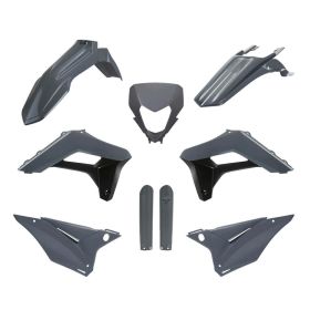 POLISPORT 9 Fairings Kit Gray for Sherco