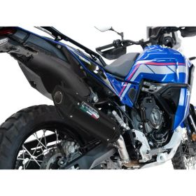 GPR Furore-X Genehmigte Slip-On Auspuffanlage Schwarz Titan für Yamaha Tenere 700