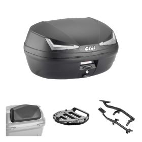 GIVI E455 SIMPLY IV TECH Topcase-Kit schwarz für HONDA CBR 600 F