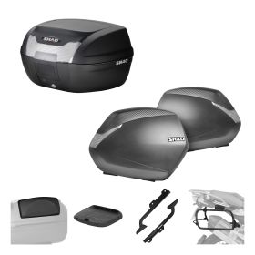 SHAD Complete kit SH40 black and SH36 carbon for CFMOTO 800 MT-X