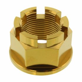 JMP Nut Wheel Pin JMP M24x1.5mm Edelstahl V4A Gold