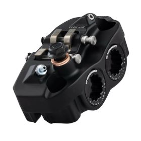 Pinza freno SIP radiale nero tappi bianchi D.25,4 per freno a disco GRIMECA