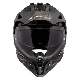 Enduro Helm LS2 MX702 PIONEER II Rangi Glänzend Schwarz