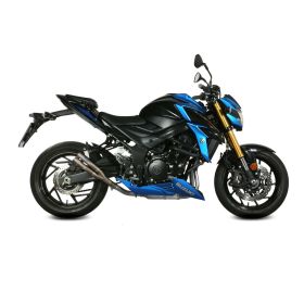 Marmitta Slip-on MIVV Double gun in acciaio inox per SUZUKI gsx-s 750