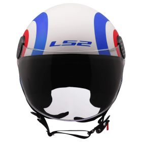 Casco Jet LS2 OF558 SPHERE LUX II Urby Bianco Opaco Blu Rosso