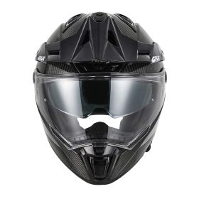 Casco enduro dual road GIVI 80.1 Carbon nero lucido