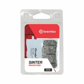Plaquettes de frein BREMBO paire LA 07HO62LA sinterisées avant blanches pour HONDA
