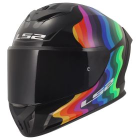 Casco integrale LS2 FF820 RAPID III FLOW nero multi