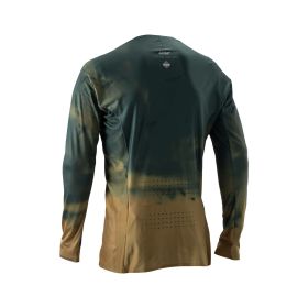 LEATT Gravity 5.0 Maillot Technique VTT Vert Fir Ventilation Optimale UPF 50
