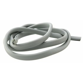 Bordo scudo SIP in gomma 165cm grigio lucido RAL 7035 per Vespa 50/125/PV
