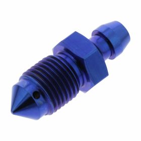 Vis de purge de frein PRO-BOLT M10x1 en titane bleu