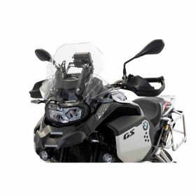 ISOTTA Windschutzscheibe Transparent 460x390mm Halterungen enthalten für BMW F 900 GS Adv