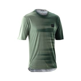 LEATT Trail 4.0 T-shirt VTT Vert Menthe TENCEL Respirante Manches Courtes