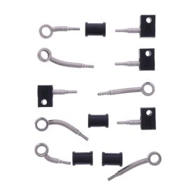 Kit de tuyaux de frein JMP 5 HBF-9019-V Argent pour Yamaha TRACER 900