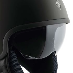Sun visor for TUCANO URBANO EL'FRESH 6.0 helmets dark smoked