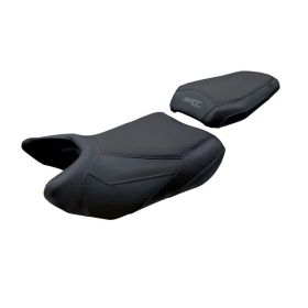 Seat cover Wuhai Comfort BL with logo for QJ MOTOR srt 800 x/s/sx