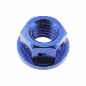 JMP M8x1.25 Blue Titanium Crown Fixing Nuts