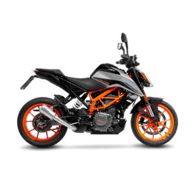 Marmitta slip-on LeoVince LV-10 acciaio inox per KTM DUKE 390