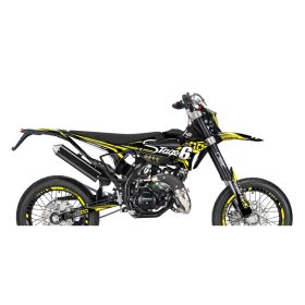 Kit de graphiques déco jaune Stage6 pour Beta RR après 2021