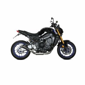 Komplette schwarze MIVV X-m1 Auspuffanlage für YAMAHA mt-09/sp/fz-09 2021-2023