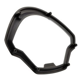 Cornice contachilometri ZELIONI nero opaco per Vespa GTS
