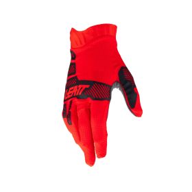 Guanti moto bambino LEATT Moto 1.5 rosso nero grigio ultraleggeri